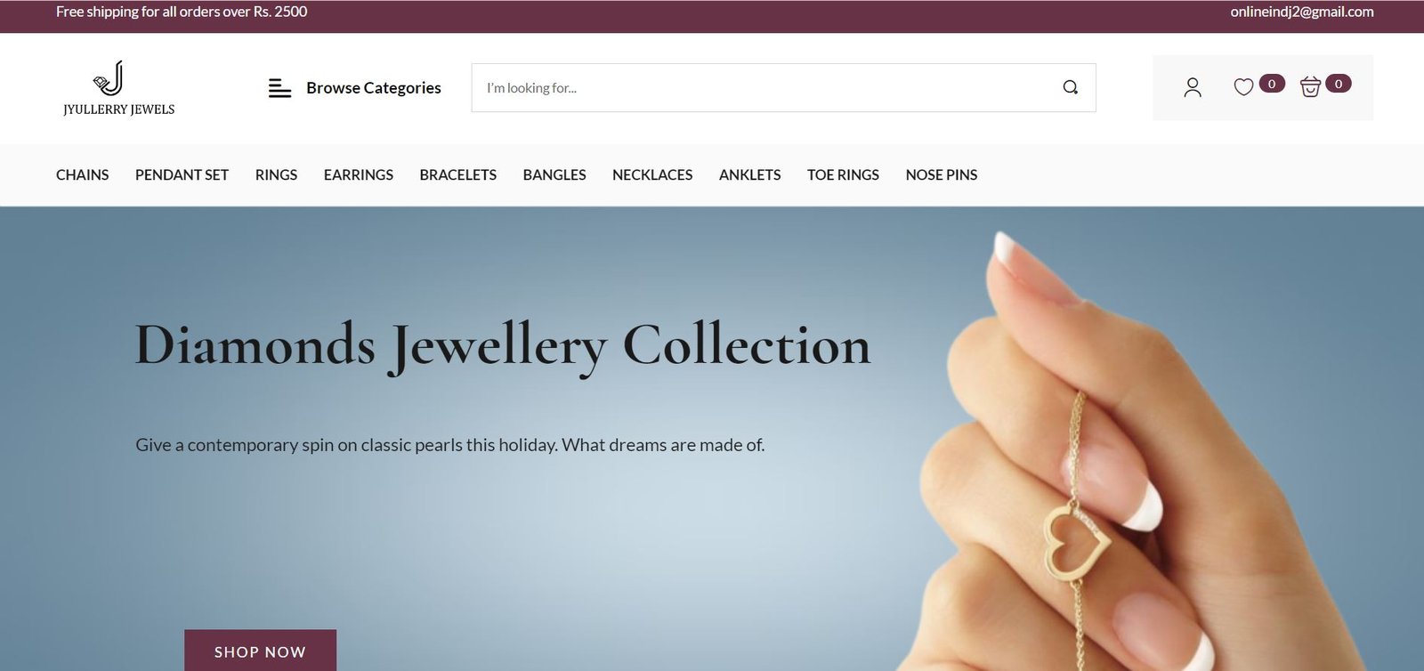 jewelery website